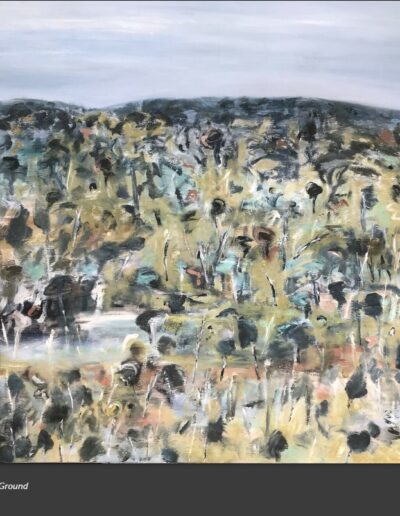 BEST CONTEMPORARY (Board A4), Sheryl Lewis, Hill at Kangaroo Ground $5,000